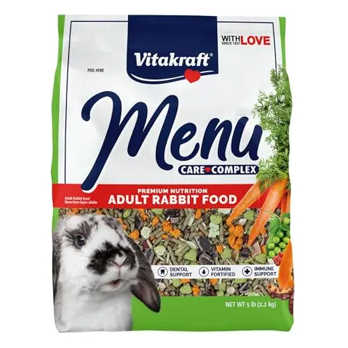 Vitakraft Menu Premium Rabbit Food with mixed ingredients