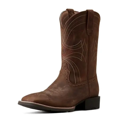Ariat Sport wide square toe western work boot