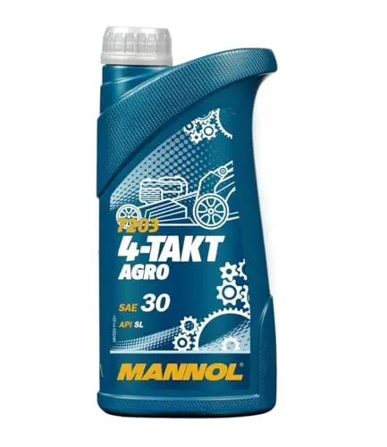 Mannol SAE 30 Full Synthetic Lawn Mower Oil bottle