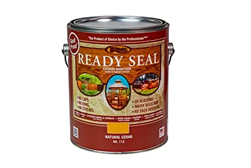 Ready Seal Natural Cedar exterior wood stain and sealer in 1-gallon can