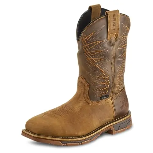 Irish Setter Marshall soft toe waterproof work boot