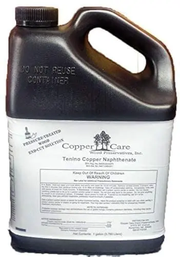 Tenino Copper Naphthenate wood preservative gallon container
