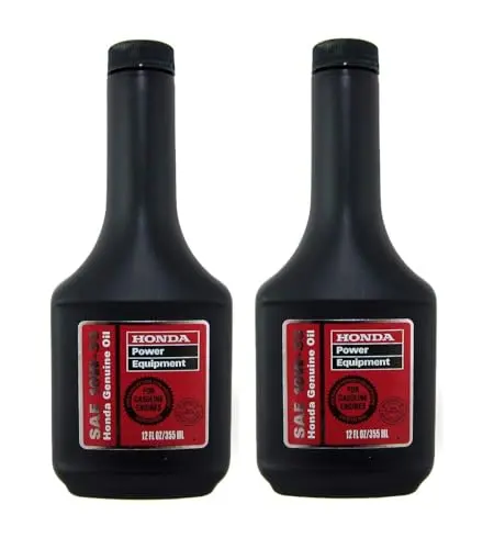 Honda 10W-30 oil two-pack of 12oz bottles
