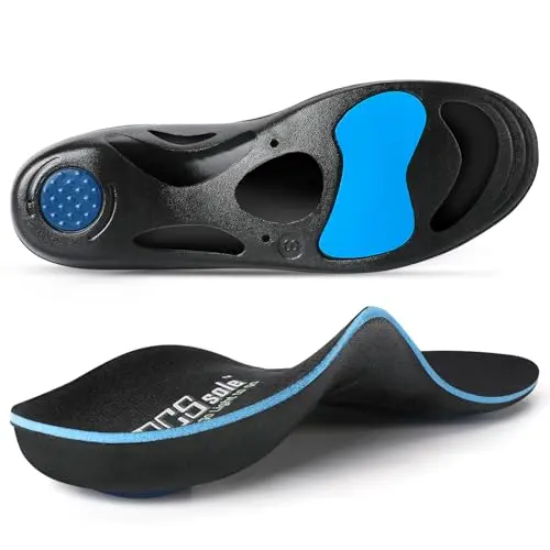 PCSsole orthotic insoles with gel cushioning for high arches