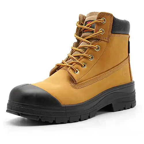 Clitenk waterproof steel toe work boot for industrial use