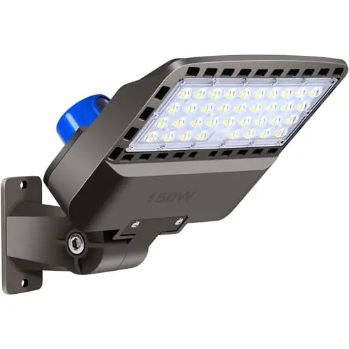 Juyace LED flood light with adjustable arm and commercial design