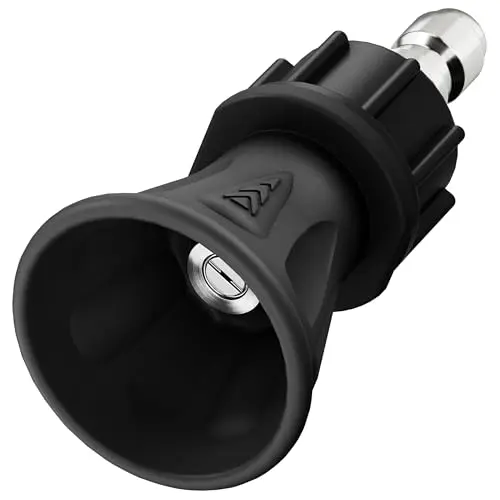 McKillans 40 degree pressure washer nozzle with rubberized tip