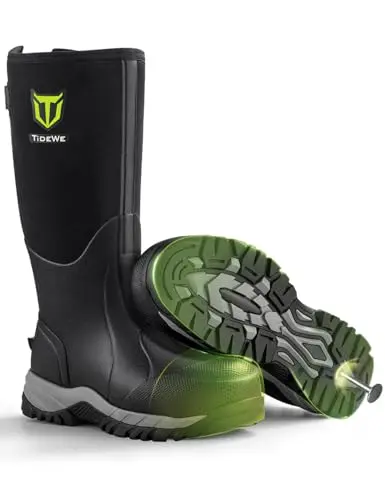 TIDEWE puncture proof waterproof work boots