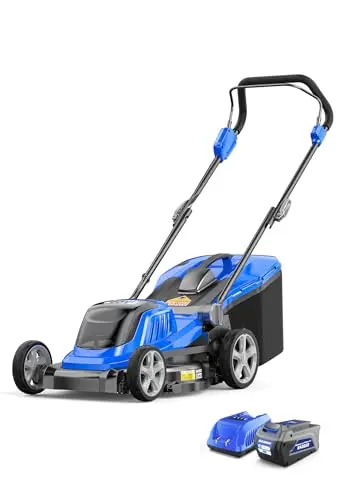 WILD BADGER POWER 40V brushless cordless lawn mower with 18-inch deck