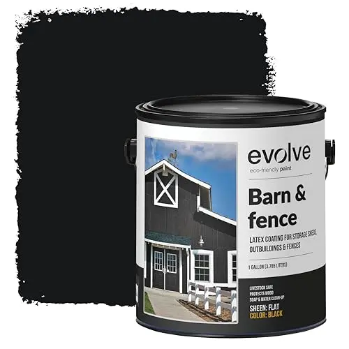 EVOLVE Barn & Fence black paint in gallon container