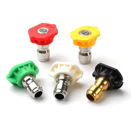 EARLEAS 5-piece pressure washer nozzle set for affordable car cleaning