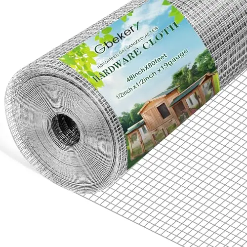 GBEKERY hot-dip galvanized hardware cloth roll