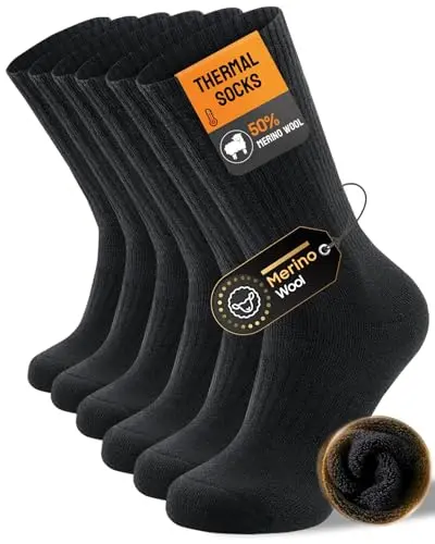 kaciixaa merino wool walking socks for temperature regulation